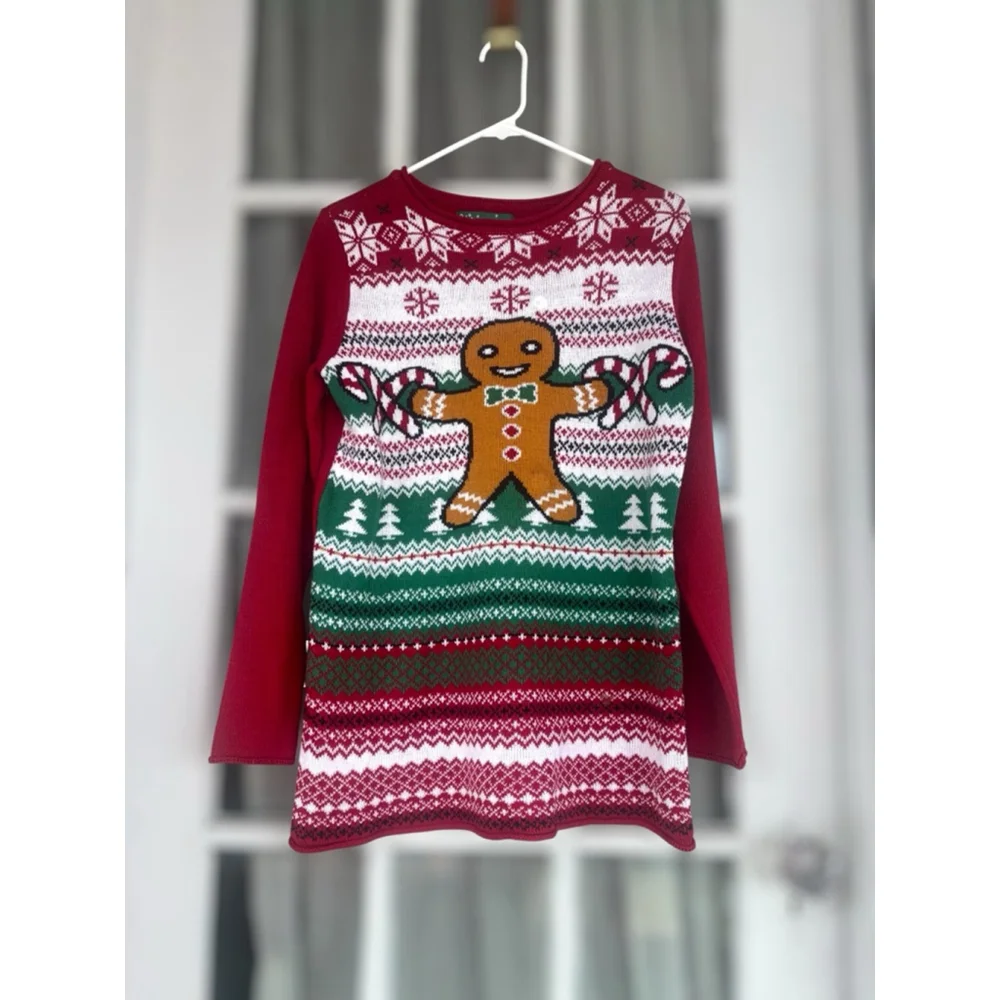 Ugly Christmas Sweater Company Unisex Adults Large Pullover Knit Party Sweater